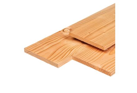 Plank Lariks Douglas 1.9x19cm tuinplank glad geschaafd