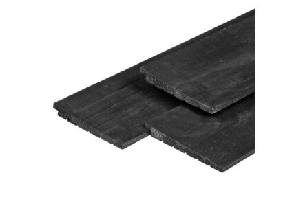 Zweeds Rabat zwart geïmpregneerd Douglas 2.2x19.5x300cm