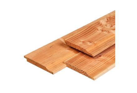 Rabat delen halfhouts Lariks/Douglas 1.8x14.5x300cm