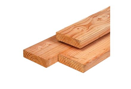 Lariks Douglas constructie balk 4.5x16cm geschaafd