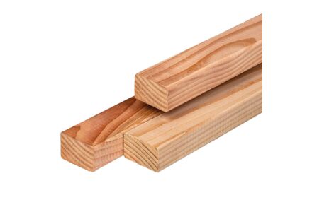 Lariks Douglas constructie balk 4.5x7cm geschaafd