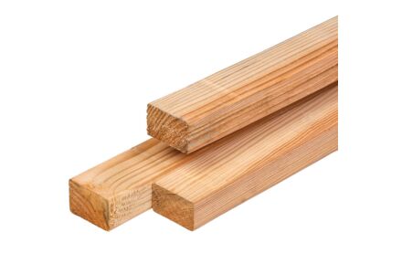 Lariks Douglas constructie balk 4x6cm geschaafd