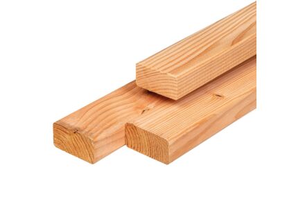 Lariks Douglas constructie balk 4.3x9cm geschaafd