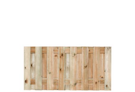 Tuinscherm geimpregneerd Coevorden 17-planks 90x180cm