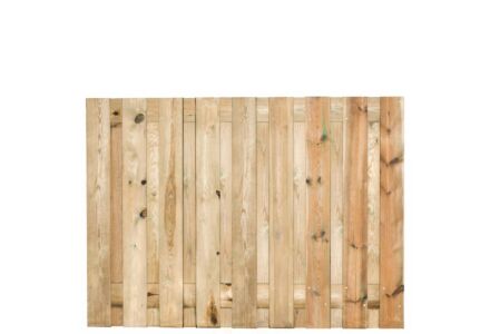 Tuinscherm geimpregneerd Vasse 19-planks 130x180cm