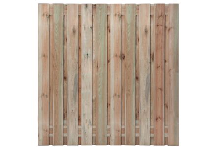 Tuinscherm Haaksbergen geimpregneerd 21-planks