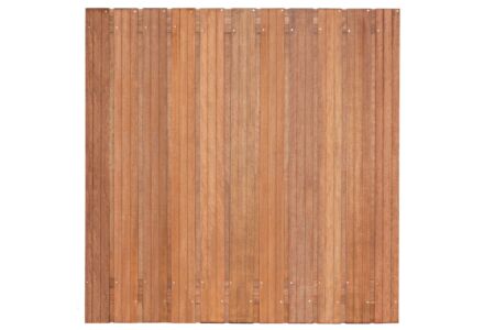 Tuinscherm hardhout Hoorn recht 23 planks