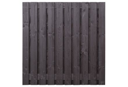Tuinscherm Marlies zwart gedompeld 21-planks