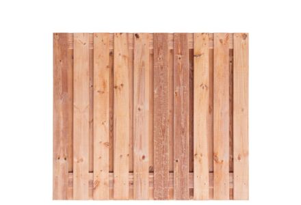Tuinscherm Casablanca Red Class Wood 21-planks 150x180cm