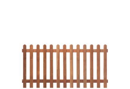 Tuinhek hardhout recht