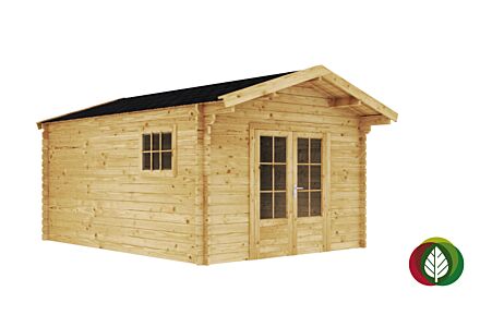 Blokhut Ludres 45mm 350x500cm - Duxwood