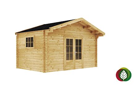 Blokhut Zwartemeer 45mm 450x300cm - Duxwood