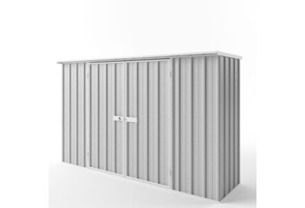 Metalen tuinkast Endurashed 300x78cm (zilvergrijs)