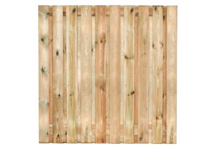 Tuinscherm 21-planks Enschede geïmpregneerd