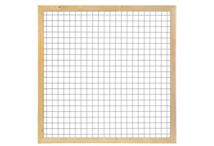 Gaaselement geimpregneerd met robuust breed kader 180x180cm