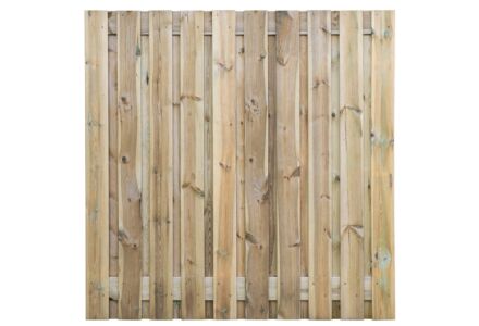 Tuinscherm Haaksbergen geïmpregneerd 21-planks 180x180cm