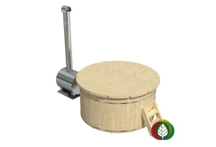 Houten deksel hottub intern/extern