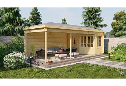 Blokhut Bertil 790x300cm