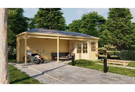 Blokhut Gretel 790x250cm