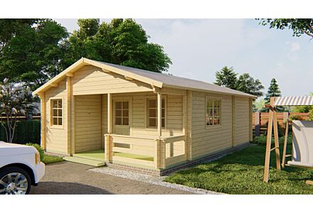 Chalet / blokhut Kay 595x800cm