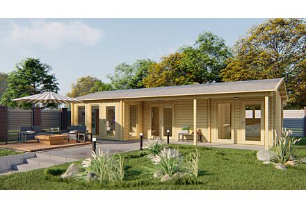 Chalet / blokhut Letterkenny 1120x595cm