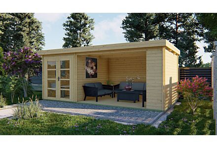 Blokhut Megamodern 575x300cm