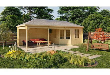 Blokhut Paiva 800x350cm
