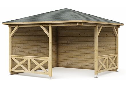 Paviljoen P3555 Interflex 330x330cm