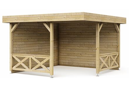 Paviljoen P3556 Interflex 330x330cm