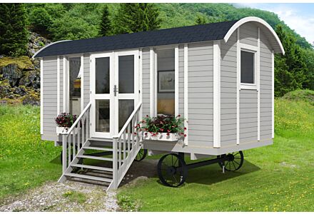 Pipowagen 480 x 240 cm - Tiny house