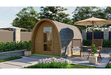 Pod Sauna Tolva 230 x 396 cm Thermowood