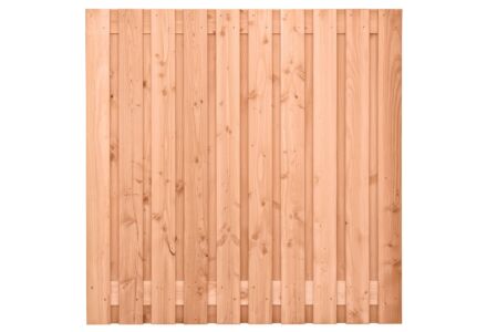 Tuinscherm Lariks Douglas Zwarte Woud 21-planks 180x180cm