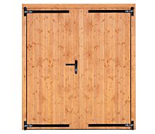 Selecteer Dubbele deur dicht Red Class Wood 185x205cm