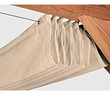Selecteer Harmonica schaduwdoek ecru 500x370 cm
