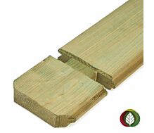 Selecteer Blokhut Funen groen geïmpregneerd