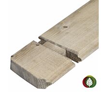 Selecteer Blokhut Funen zilvergrijs geïmpregneerd