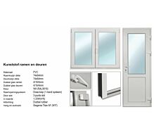 Selecteer PVC ramen en deuren blokhut Ava