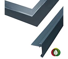 Selecteer Aluminium daktrim-set antraciet Minimodern