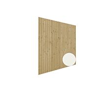 Selecteer Halfhouts rabat wand B wit (9010)