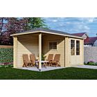 Blokhut 2525Z Plus 500x250cm Interflex