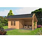 Kapschuur Bergen XL Lariks Douglas 677x452cm type 3 onbehandeld