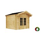 Blokhut Artres 45mm 300x300cm - Duxwood