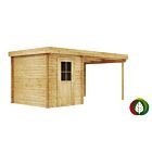 Blokhut Milton 28mm 500x300cm - Duxwood