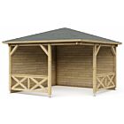 Paviljoen P3555 Interflex 330x330cm